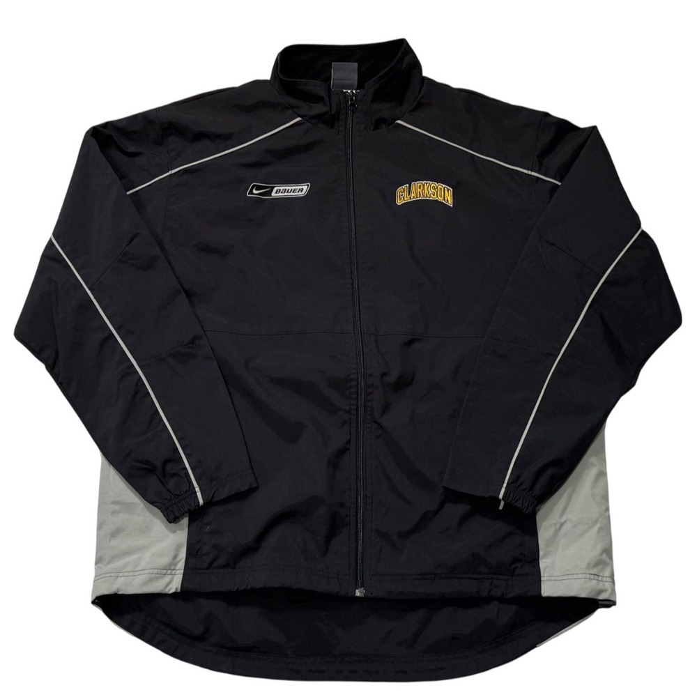 Nike Bauer Clarkson Hockey Team Jacket‎ Track Jacket Men's Black - XL
